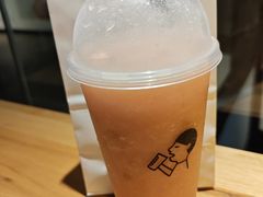 清爽芭乐提(红芭乐)-喜茶(广州北京路惠福东店)