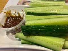 黄瓜蘸酱-木屋烧烤(万德庄店)