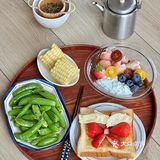 早餐𓌉🍓𓇋 草莓蝴蝶结吐司我也吃上啦