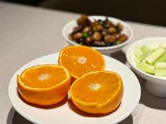 餐前水果-四季民福烤鸭店(外滩外白渡桥店)