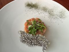 三文鱼塔挞-上海柏悦酒店·世纪100牛排馆