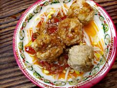 鱼香马蹄肉圆-71号豆汤饭·成都小馆(红牌楼店)