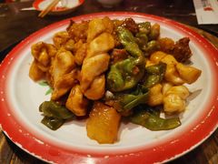 排骨豆角土豆粘卷子-粗粮人家·东北菜(洋桥店)