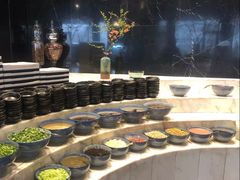 自助调料区-王家渡火锅店(亦庄店)