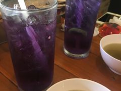 -蝶豆花蓝面条