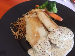 法式轻煎鱼柳配奶油汁-Deer Park鹿园西餐(仁恒置地广场店)