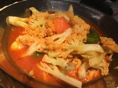 番茄花菜锅-避风塘·老港味餐厅(虹口龙之梦店)