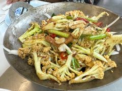 干锅有机菜花-大草原清真饭庄(沙河店)