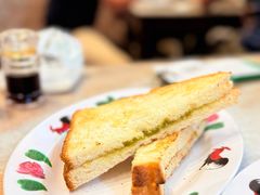 咖椰烤麵包-何九海南茶店(鬼仔巷店)