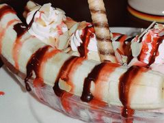 香蕉船配冰淇淋-巴伐利亚啤酒坊(意式风情街店)