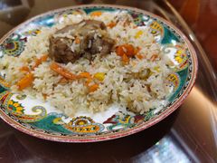 新疆抓饭-新疆巴州金丝特餐厅(大钟寺店)