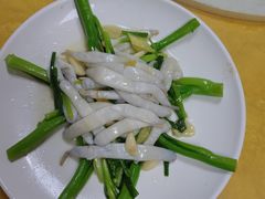 姜葱炒沙虫-巫记鸡饭店