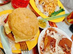 黄油猪扒菠萝包-小龍鳳餐室(番禺路店)