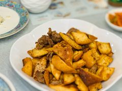 干煸馕炒肉-汗腾格里·风味餐厅(新疆驻京办店)