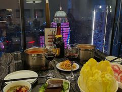自助取餐区-云中捞高空旋转餐厅(商茂世纪广场店)