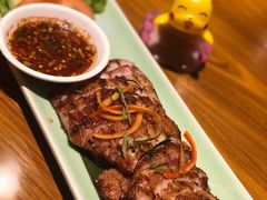 炭烧猪颈肉-mango tree芒果树泰国餐厅(青岛万象城店)