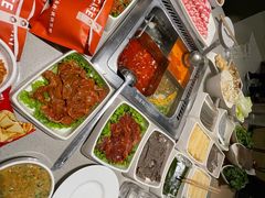 四宫格锅底（番茄，菌汤）-海底捞火锅(万象汇店)
