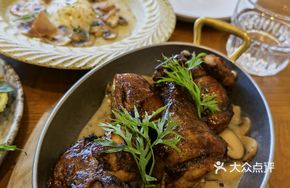 Chicken with Morel Mushroom Cream Bake
