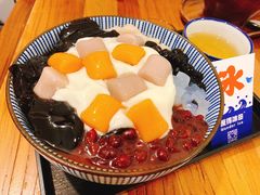 萬得嫩仙草かき氷。-WONDER ICE 萬得冰田(建設路总店)