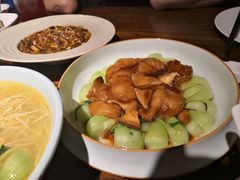 香菇面筋菜心-金枝玉叶上海人家食府(三里河店)