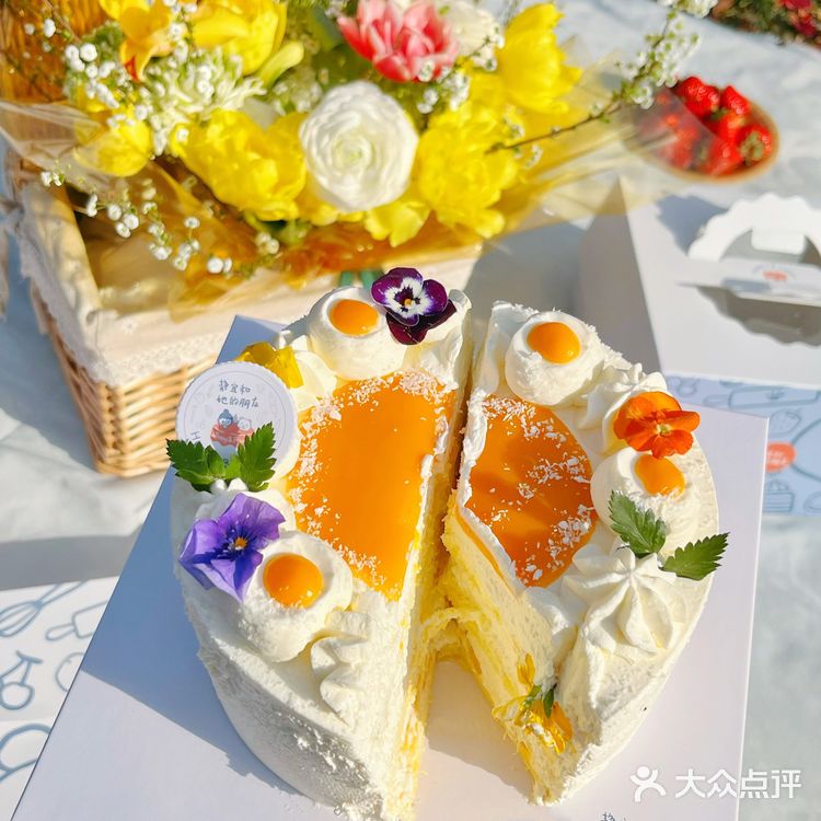 苏州我吃过最好好好吃的蛋糕🍰春日氛围感蛋糕💐