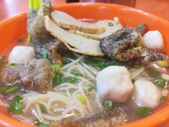 杂锦鱼蛋面-富记鱼蛋粉(西村店)