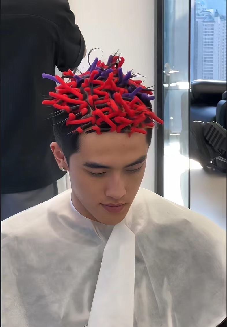 男士摩根烫