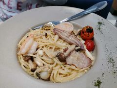 海鲜菇菌白汁烩意面-和平馆·地道港澳茶餐厅(西门口店)