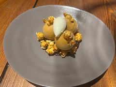 焦糖冰淇淋配爆米花-Mercato莫卡多露台餐厅与酒吧(K11店)