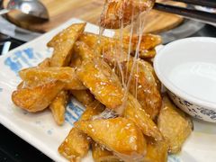 拔丝地瓜-东北哈尔滨酱骨头馆房掌柜铁锅炖
