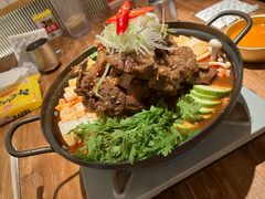 爆辣牛排骨锅-TAIFORKS 大福食堂·山葵烤肉料理·拌饭(宝安店)