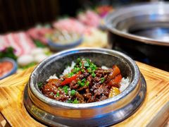 -明洞阿姨·韩式酱蟹烤肉·创意料理(三元桥店)