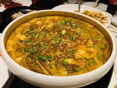沙蒜烧豆面-海味世家·家常菜馆(明州里店)