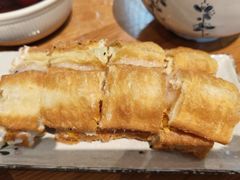 油条包麻糍（肉松色拉）-花悦豆香