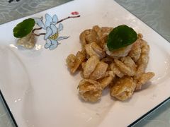 青芥虾球-黄家饺子东北特色菜馆(湖滨商业街店)