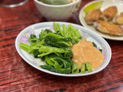 通菜-英记油渣面