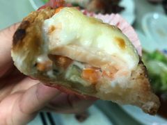 三文鱼蛋挞-阿政粤小馆(中央大街店)