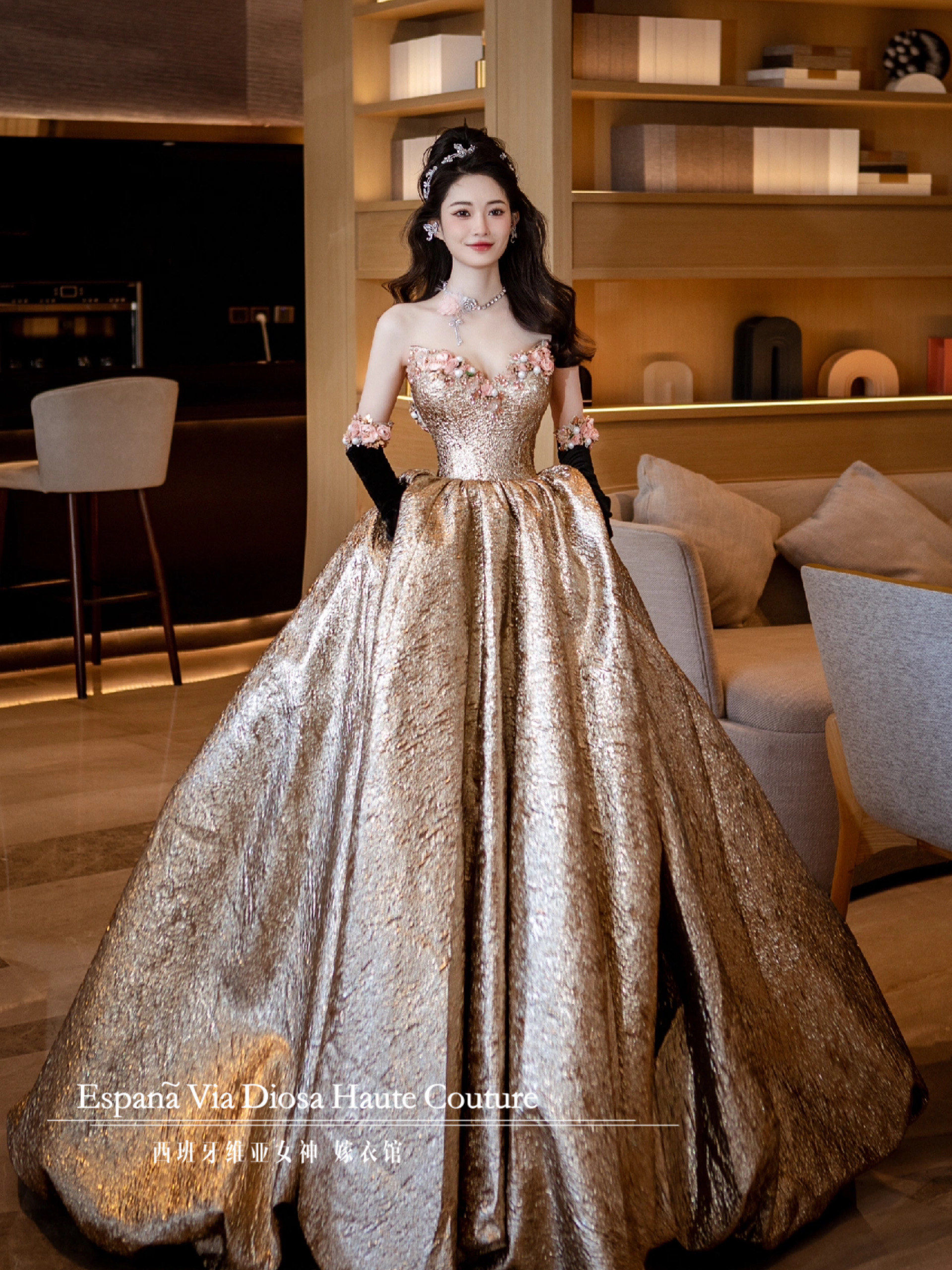 星辰般的晚礼服