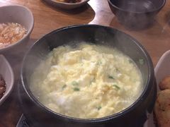 鸡蛋羹-包装马车·韩国料理·포장마차