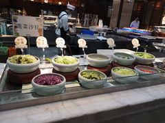 自助调料区-大佛寺高级素食自助餐厅