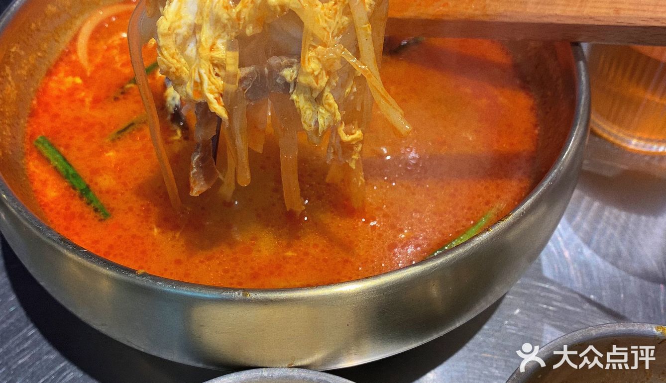 感冒 吃个【朴太院】的辣牛肉🥩汤饭 舒服多了。