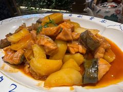 鰉鱼炖土豆-胖姐渔村(中源大道店)