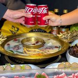 舌尖美味。养生羊蝎子火锅，yyds…