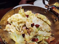 干锅圆白菜-绿茶餐厅(朝阳大悦城店)