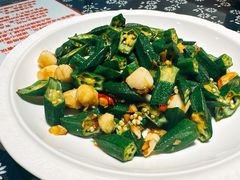 秋葵炒贝丁-旺角小渔村·海肠捞饭开创者(二马路店)
