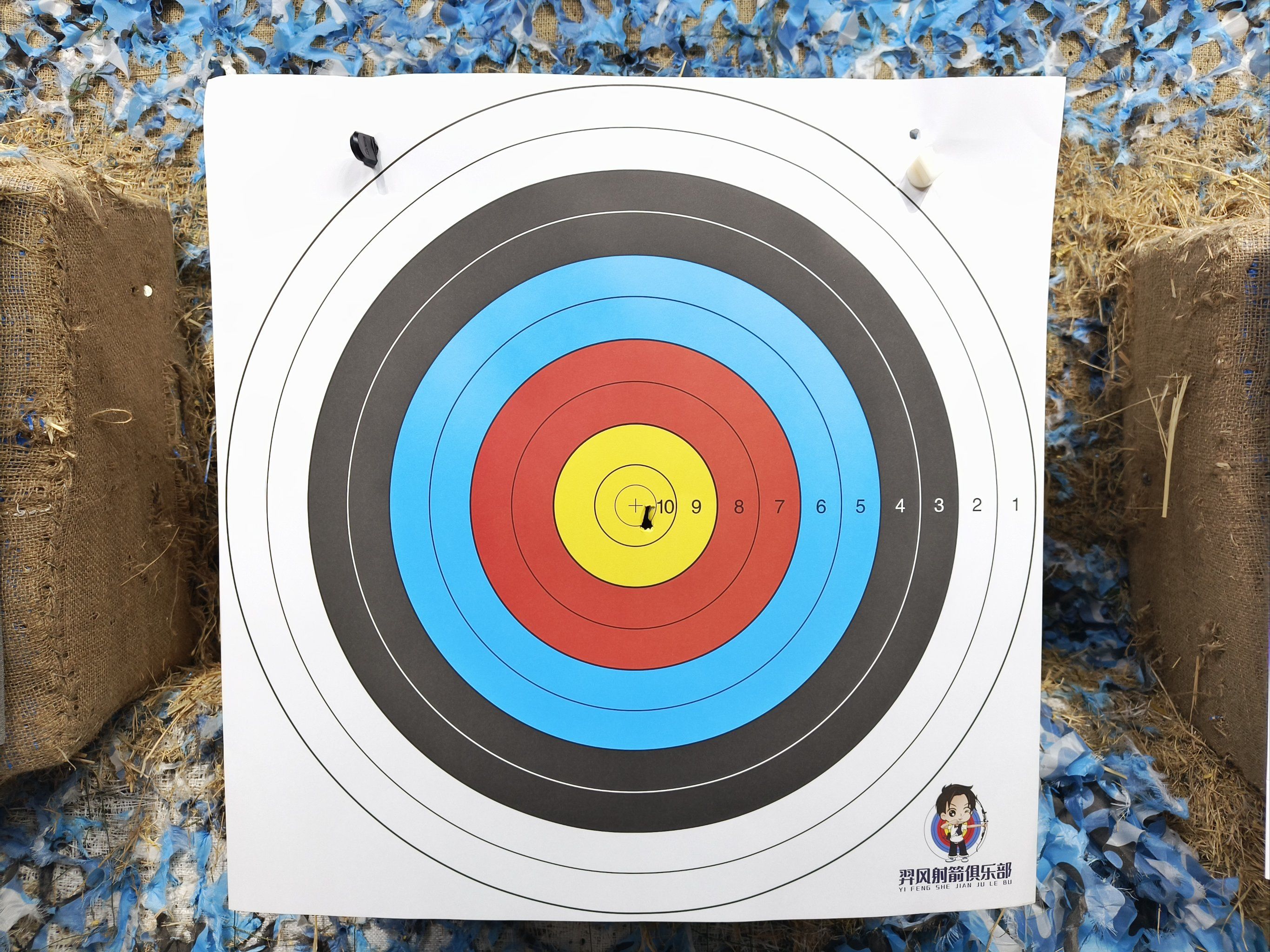 帮我看看这是十环吗?