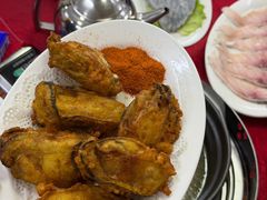 金灿灿炸生蚝-花苑美食横琴生蚝火锅(拱北粤华路店)
