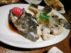 清蒸石斑鱼-南拳十三姨·潮汕砂锅粥(世纪金源店)