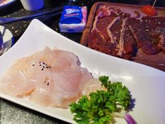 无骨雪花鱼-热火朝天鲜切牛肉火锅(南强街巷店)