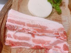 烤五花肉-草家酱蟹炭火烤肉店(珲春南路一店)